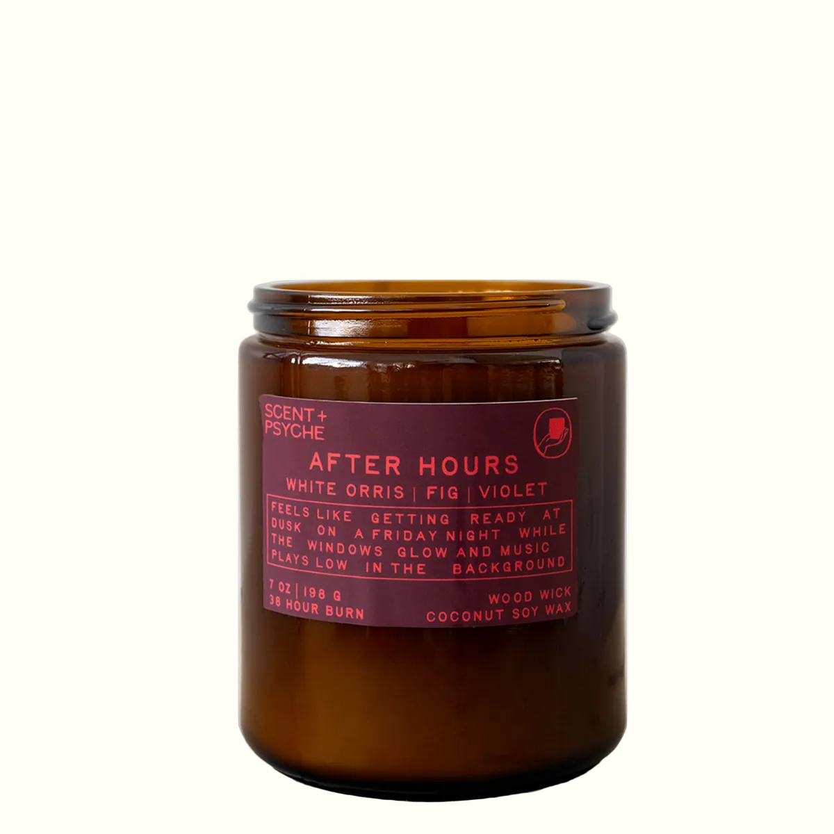 After Hours Wood Wick Candle
