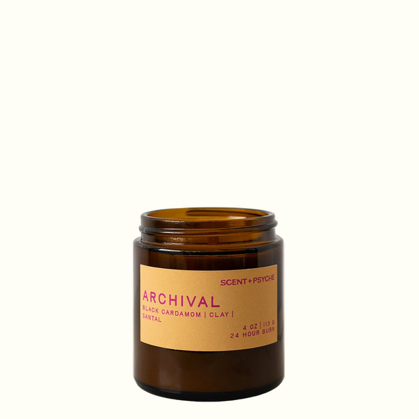 Archival Wood Wick Candle