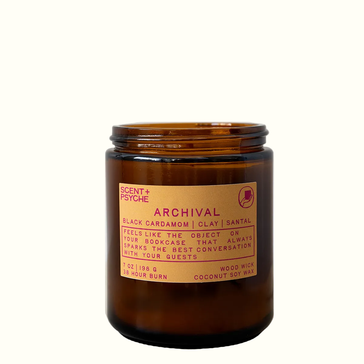Archival Wood Wick Candle