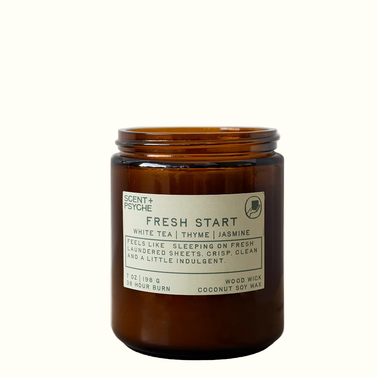 Fresh Start Wood Wick Candle