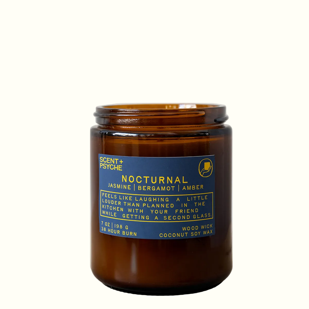 Nocturnal Wood Wick Candle