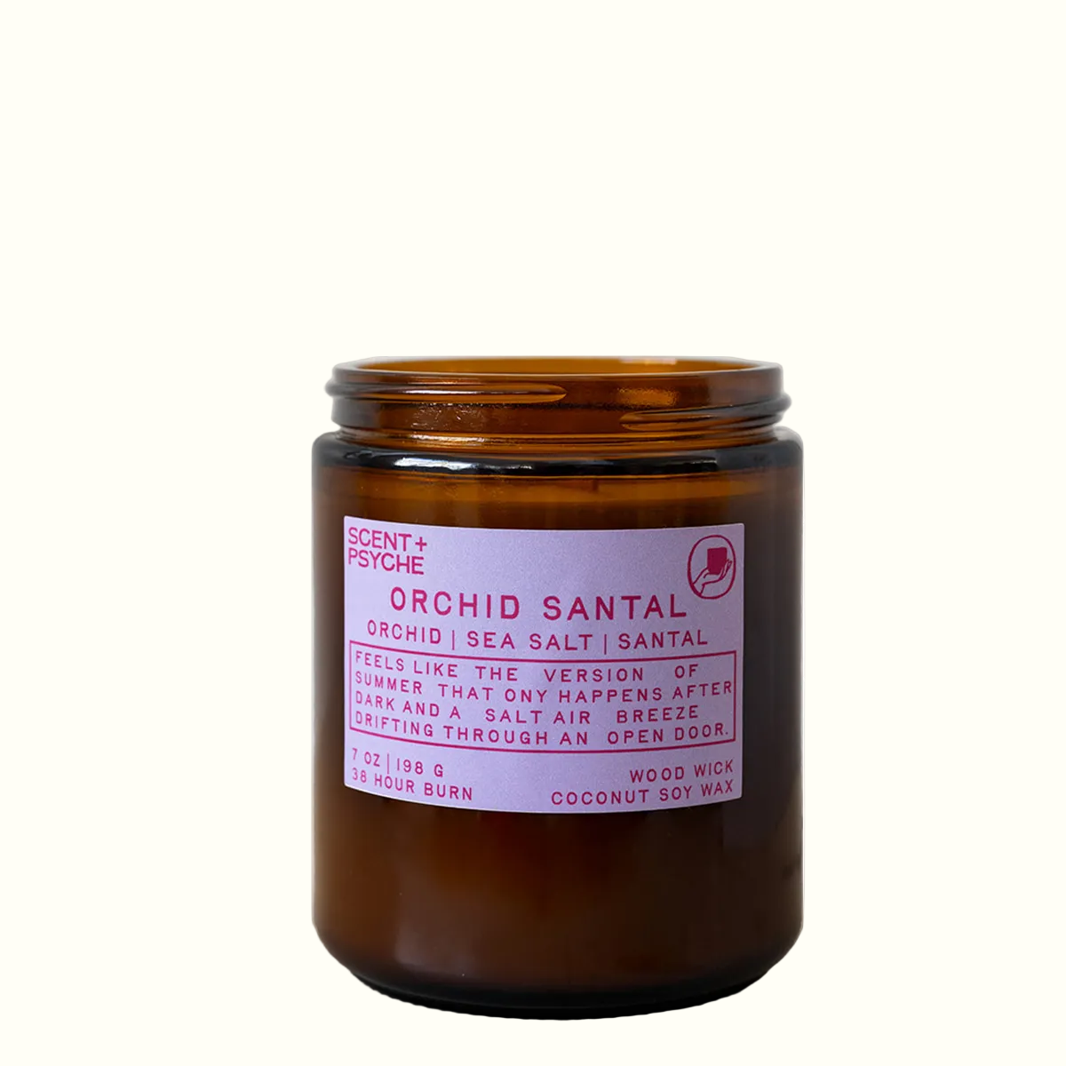 Orchid Santal Wood Wick Candle