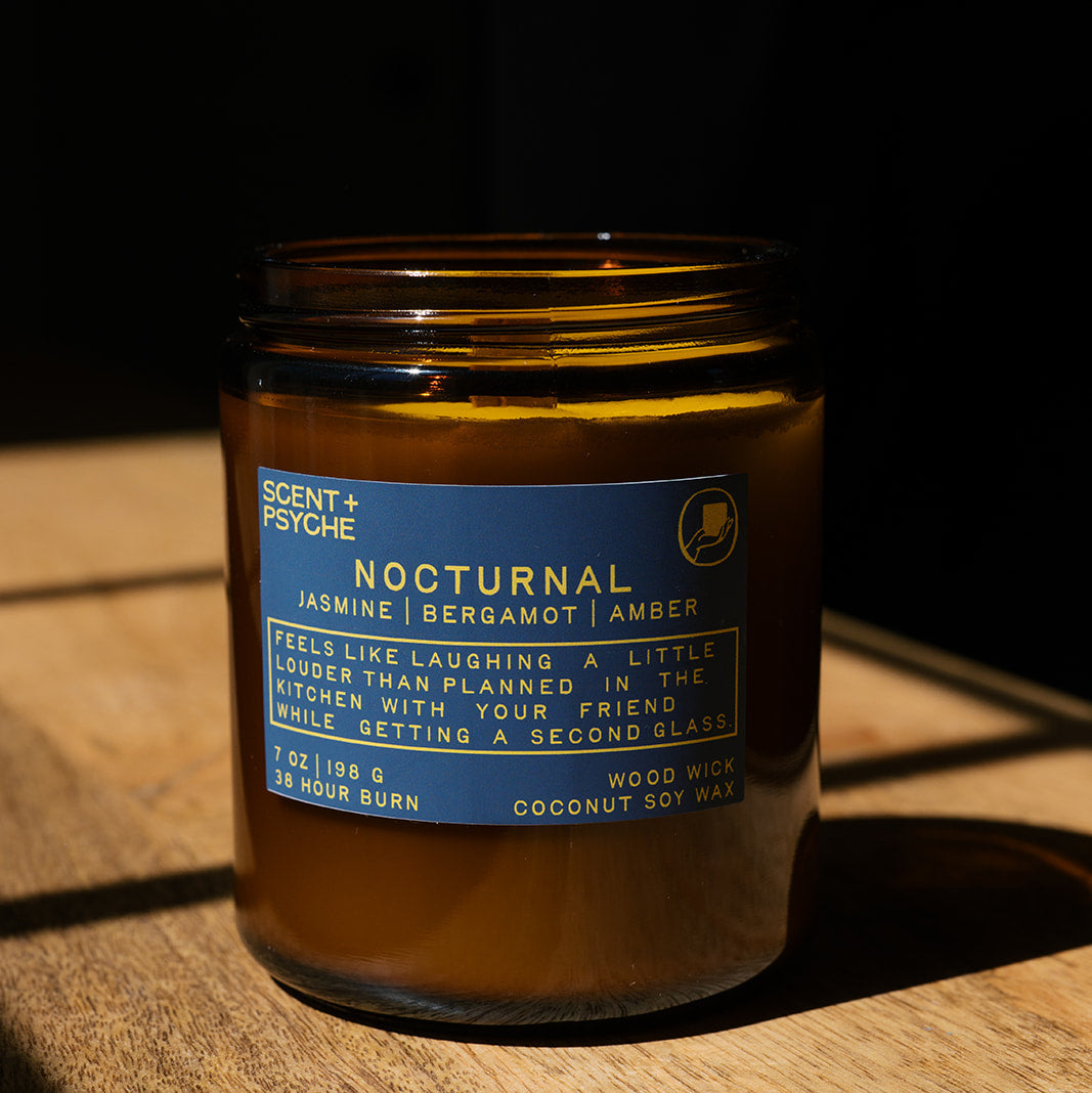 Nocturnal Wood Wick Candle