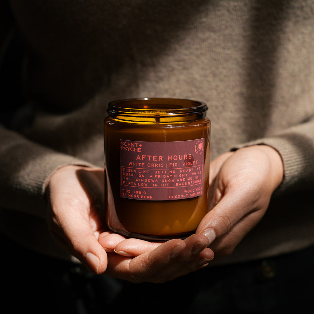 After Hours Wood Wick Candle