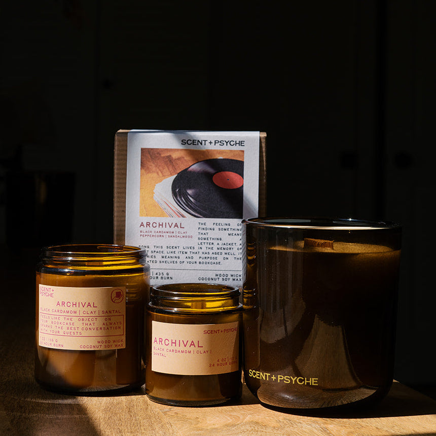 Archival Wood Wick Candle