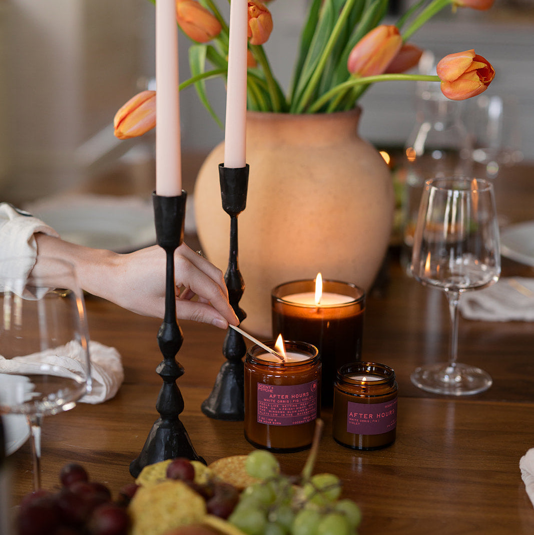 After Hours Wood Wick Candle