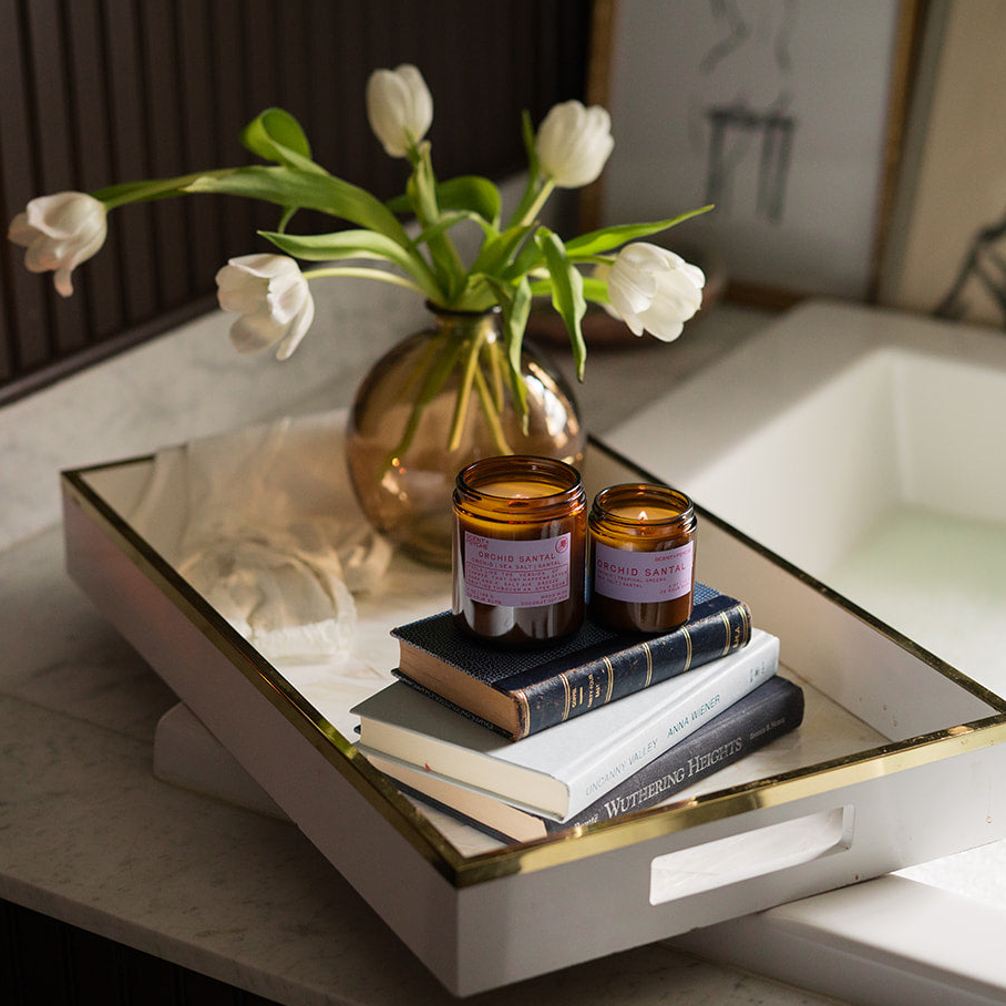 Orchid Santal Wood Wick Candle