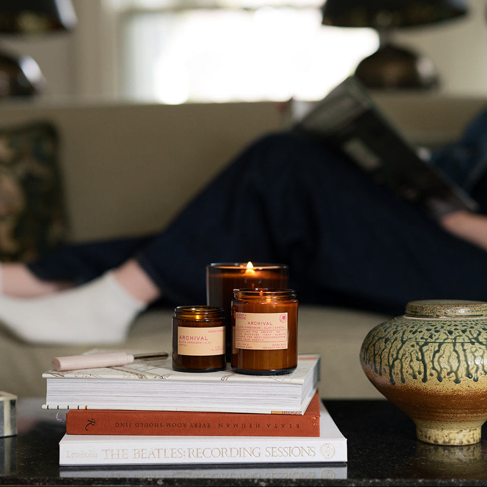 Archival Wood Wick Candle