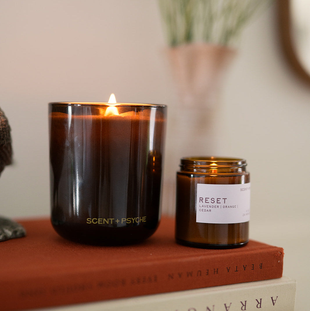Reset Wood Wick Candle