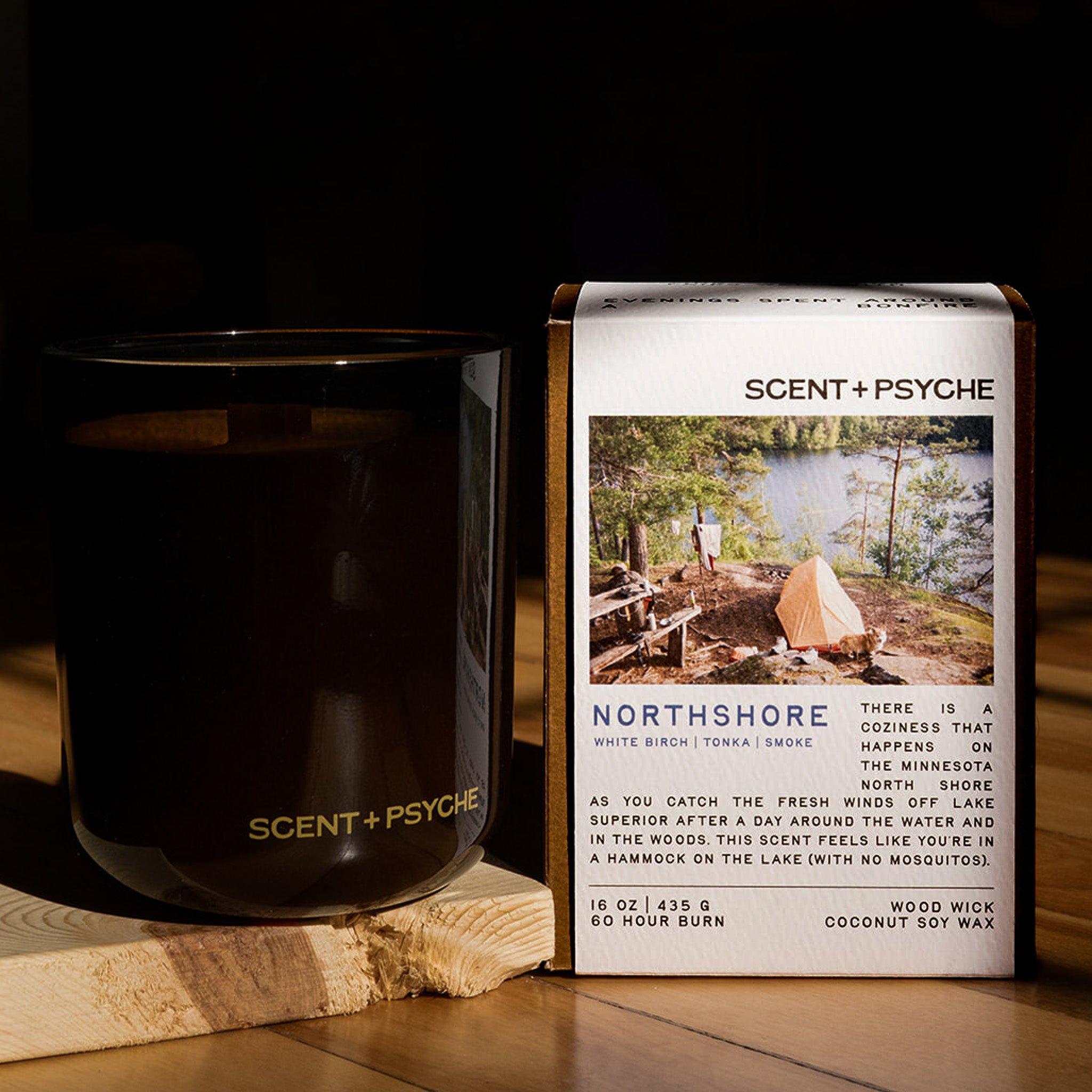 Northshore Wood Wick Candle