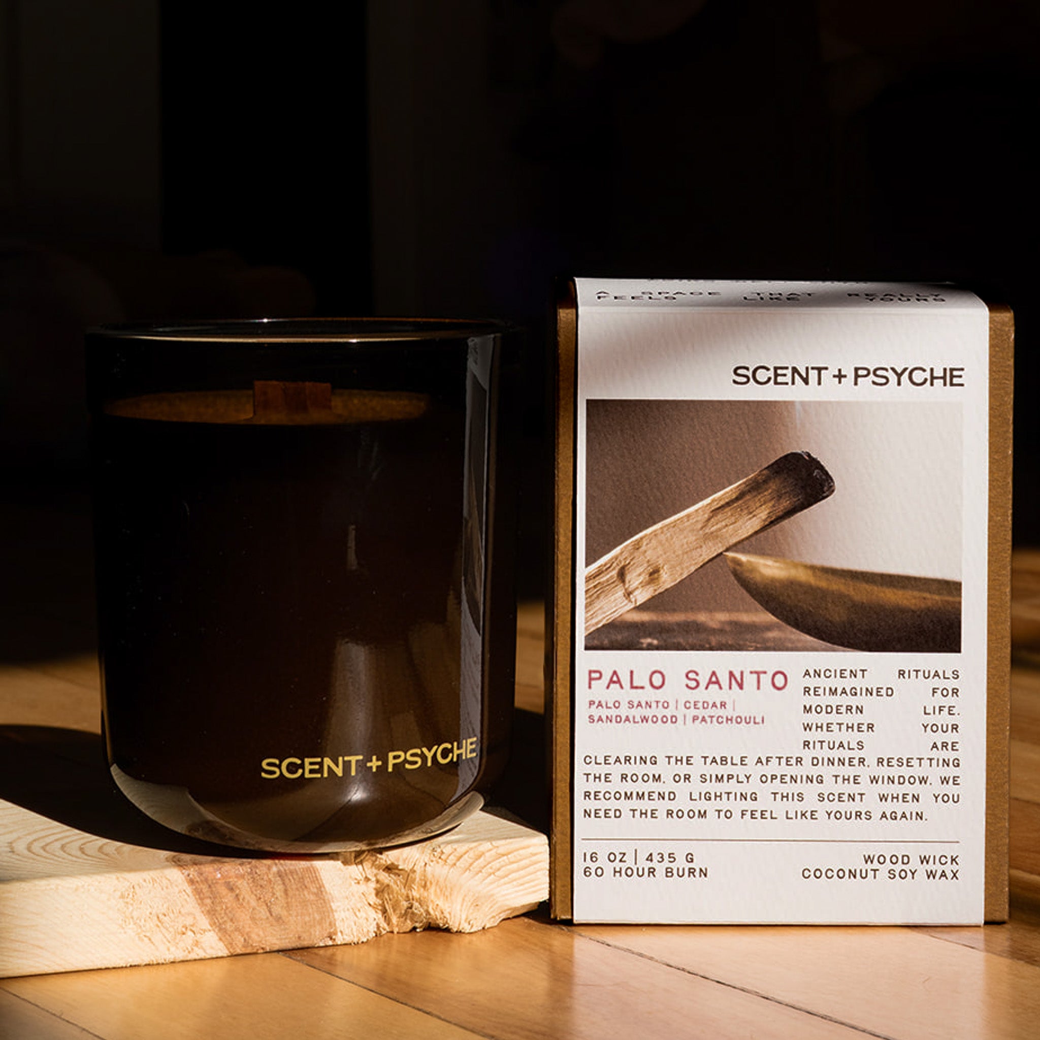 Palo Santo Wood Wick Candle