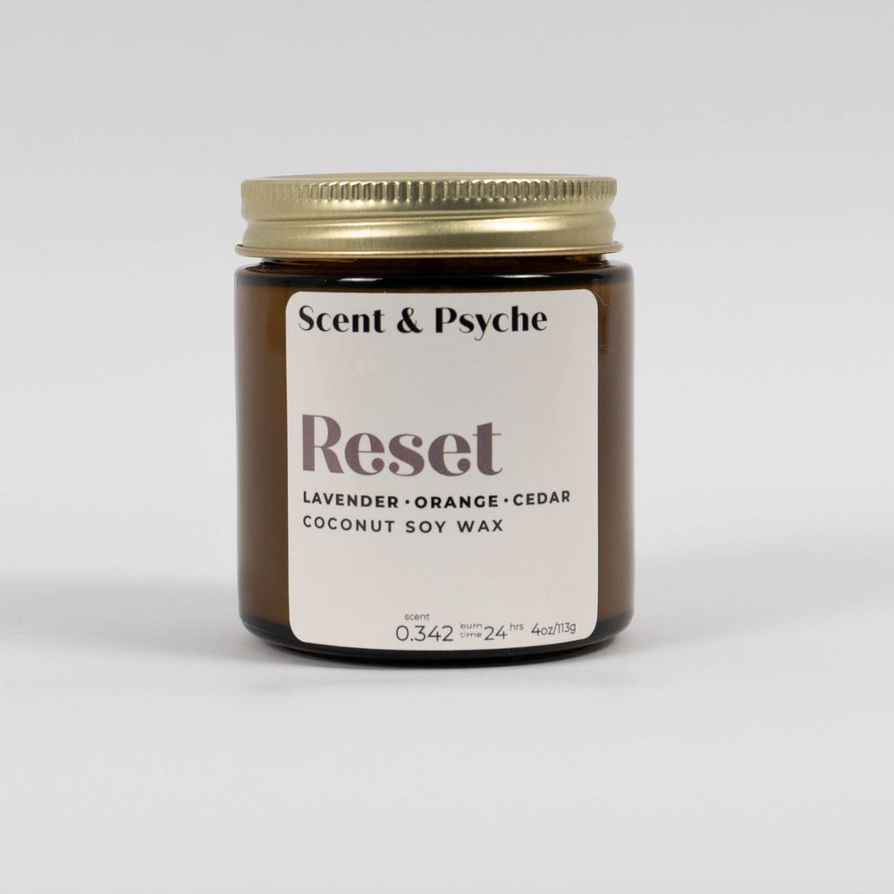 
                  
                    Reset Scented Candle   - 4oz Amber Jar
                  
                