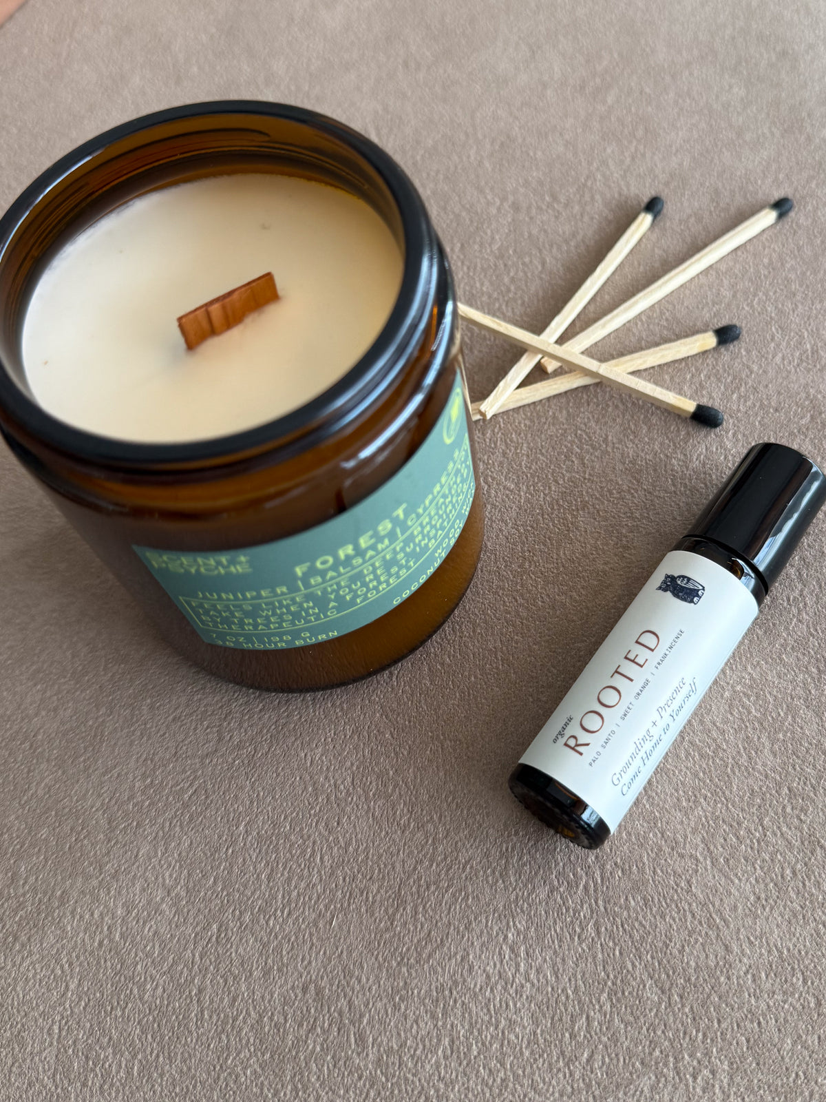 Forest and Rooted Aromatherapy Roller