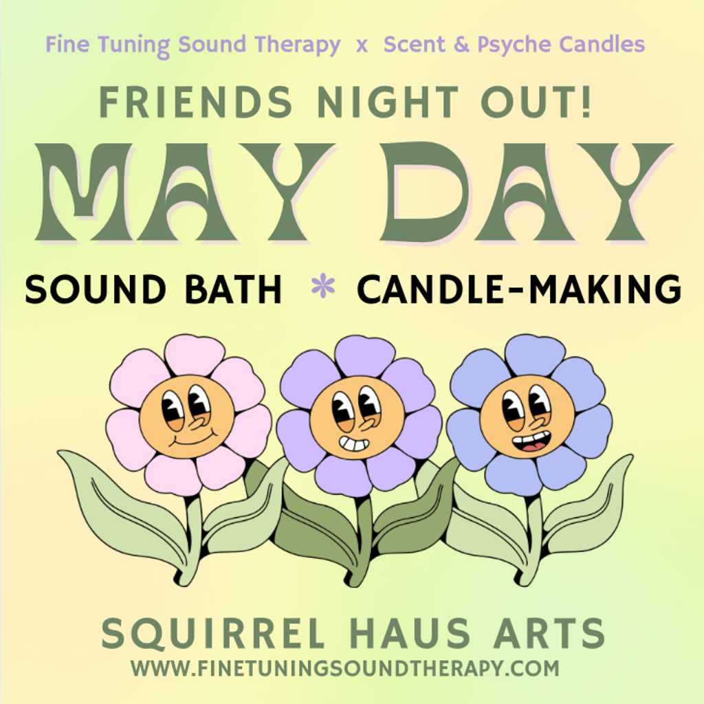 Sound Bath + Candle Making