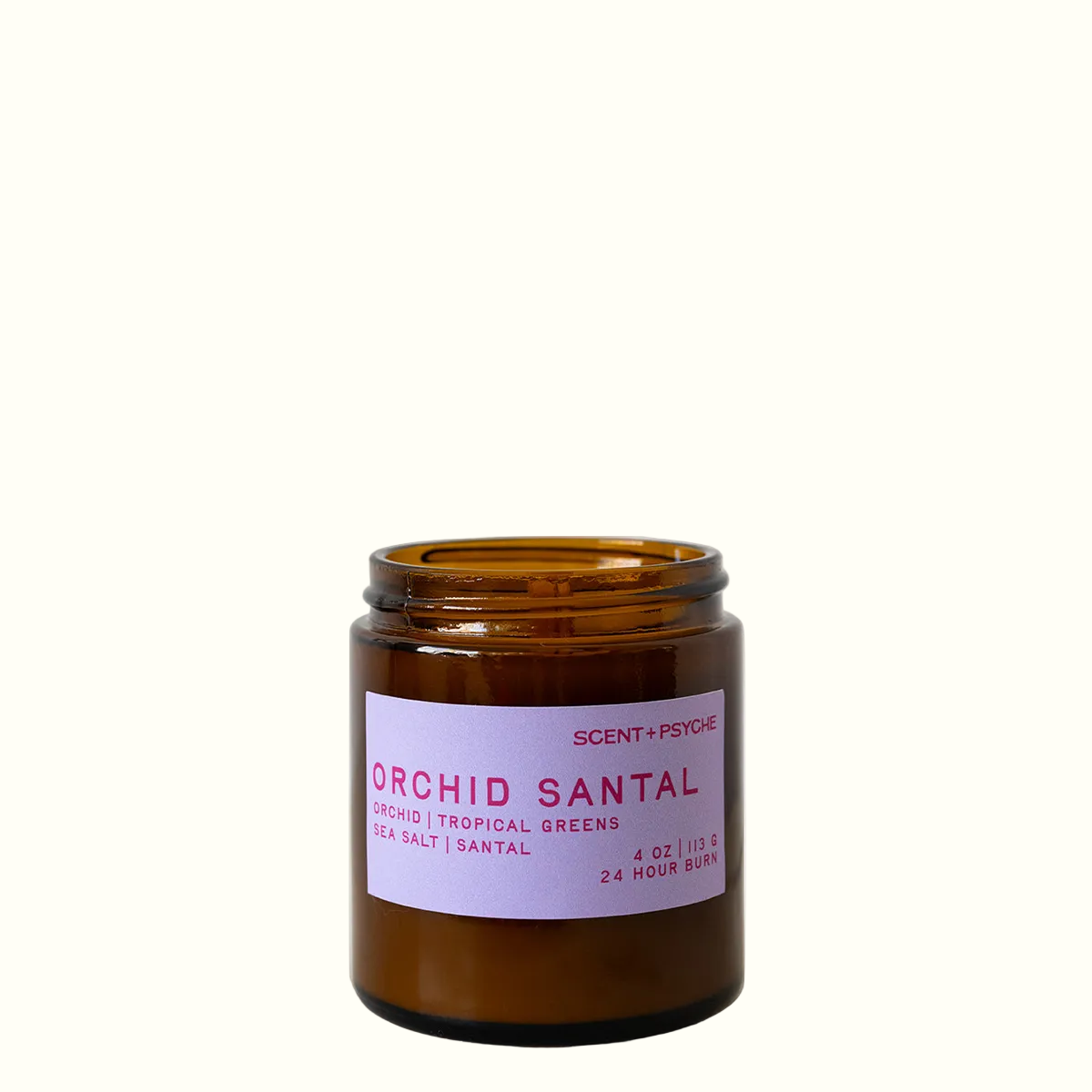Orchid Santal Wood Wick Candle