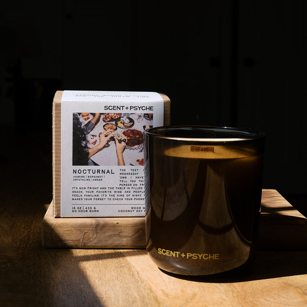 Nocturnal Wood Wick Candle