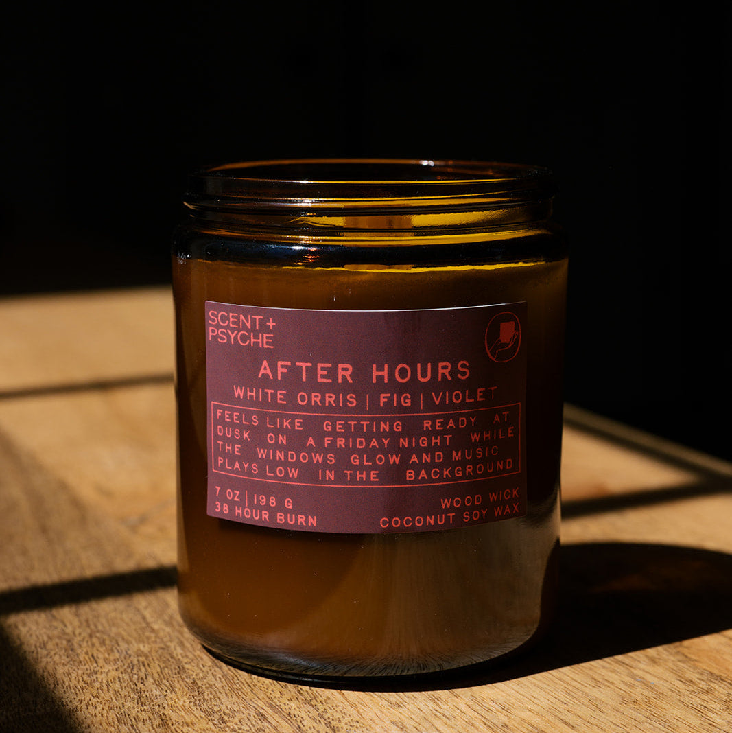 After Hours Wood Wick Candle