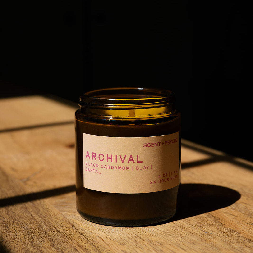 Archival Wood Wick Candle