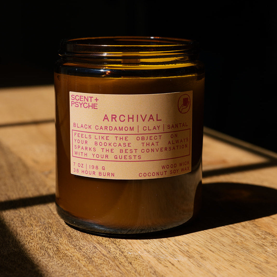 Archival Wood Wick Candle