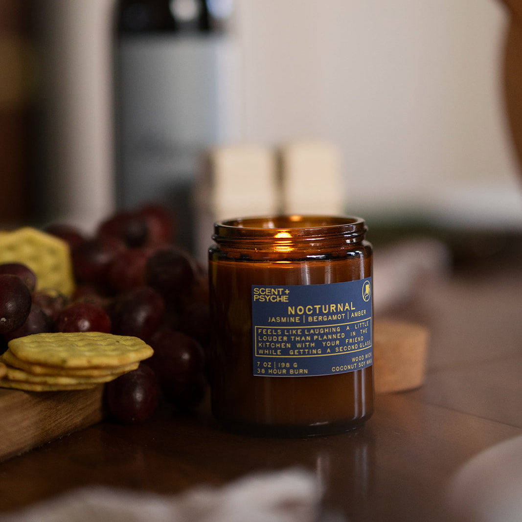 Nocturnal Wood Wick Candle