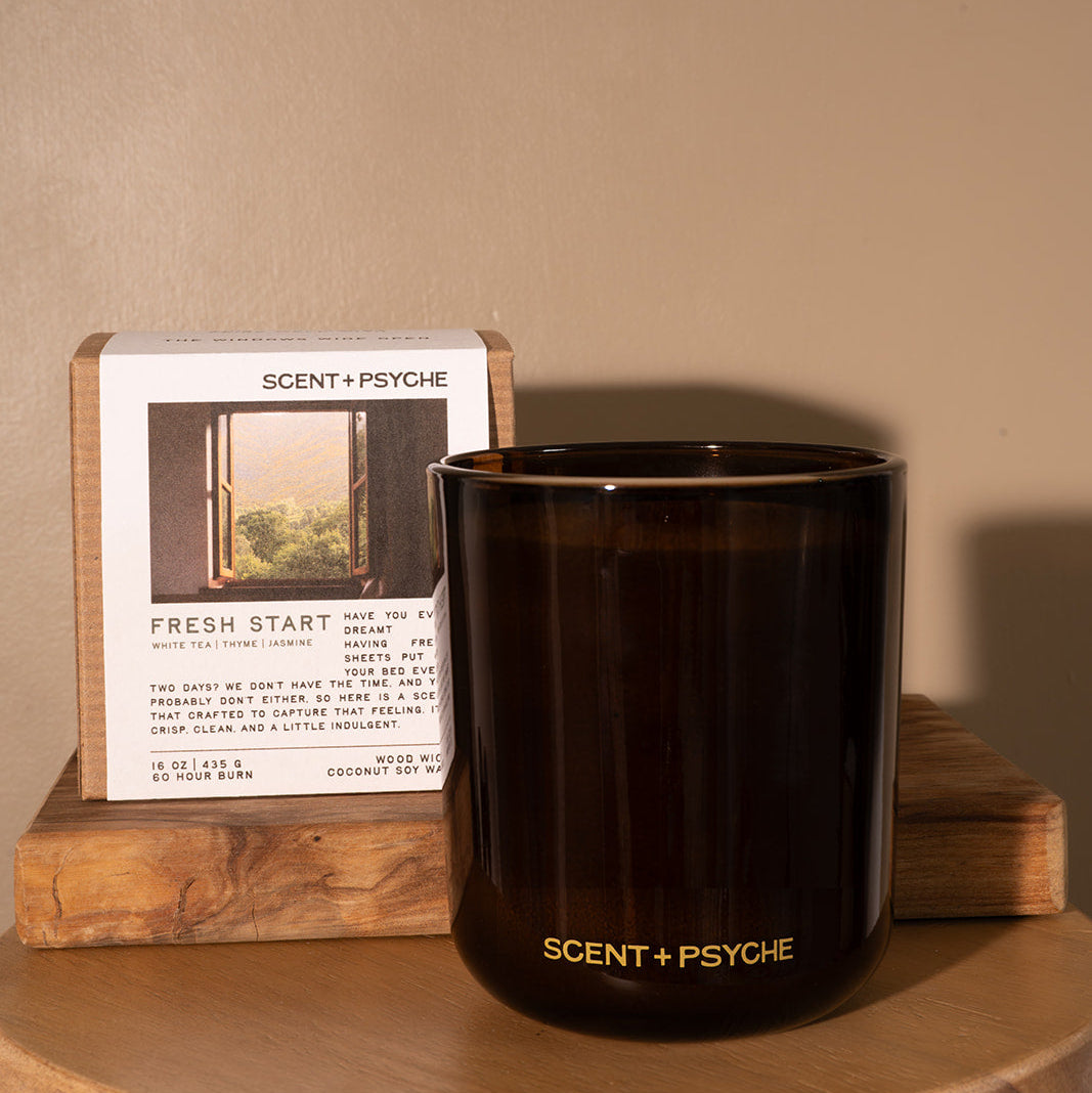 Fresh Start Wood Wick Candle