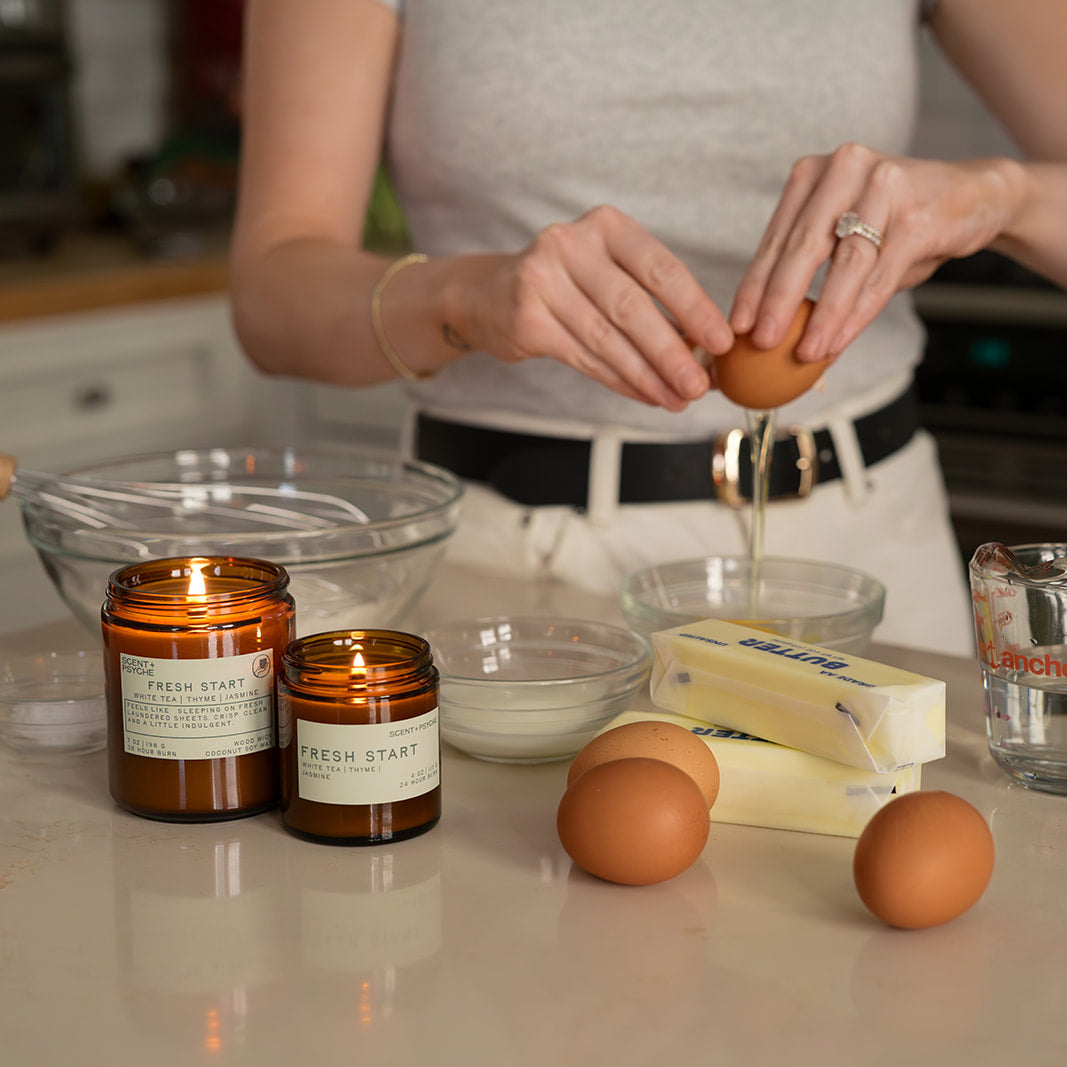 Fresh Start Wood Wick Candle