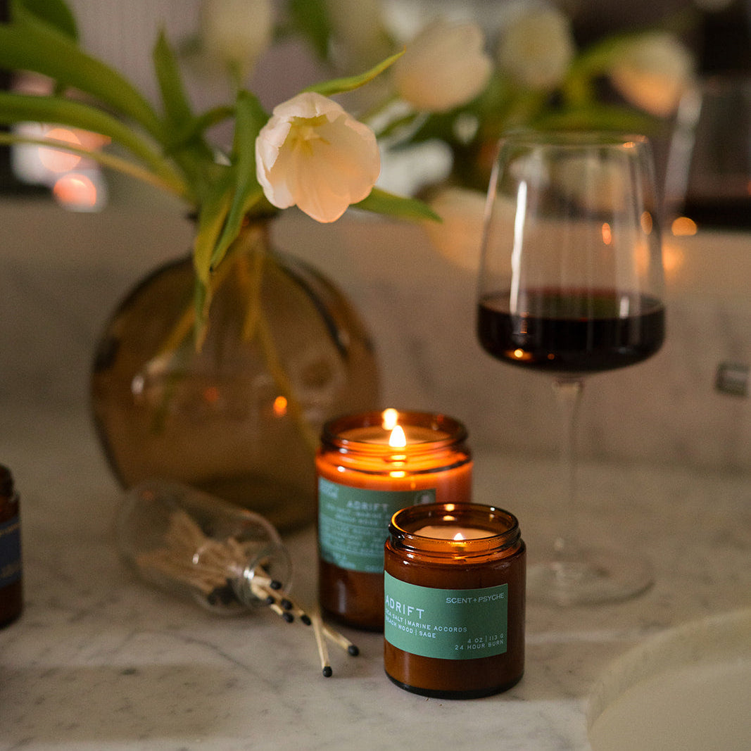 Adrift Wood Wick Candle