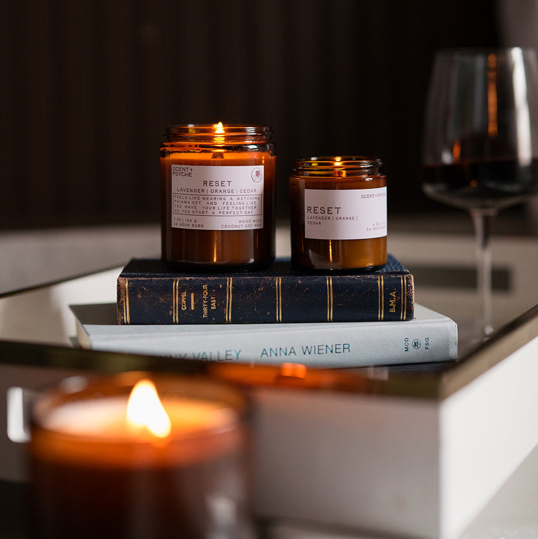 Reset Wood Wick Candle