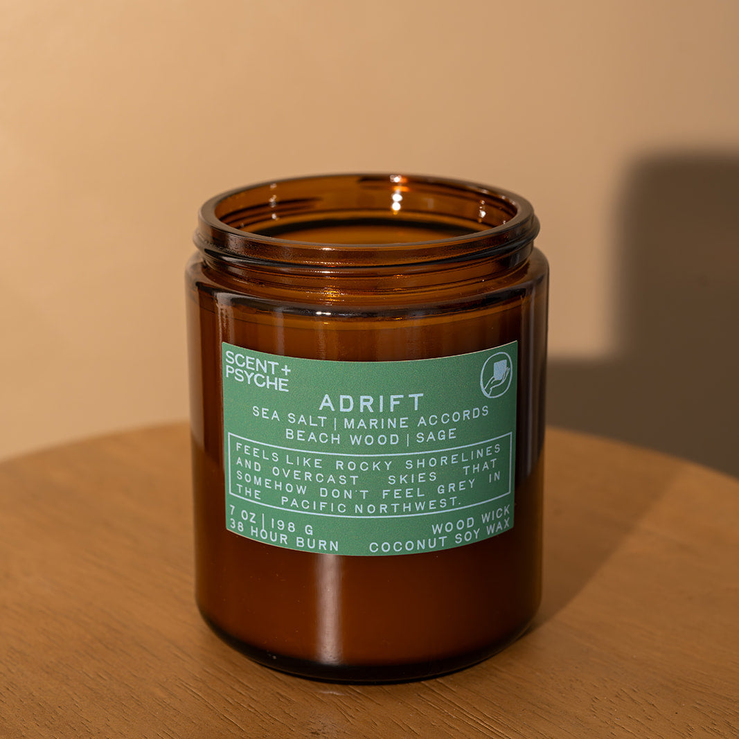 Adrift Wood Wick Candle