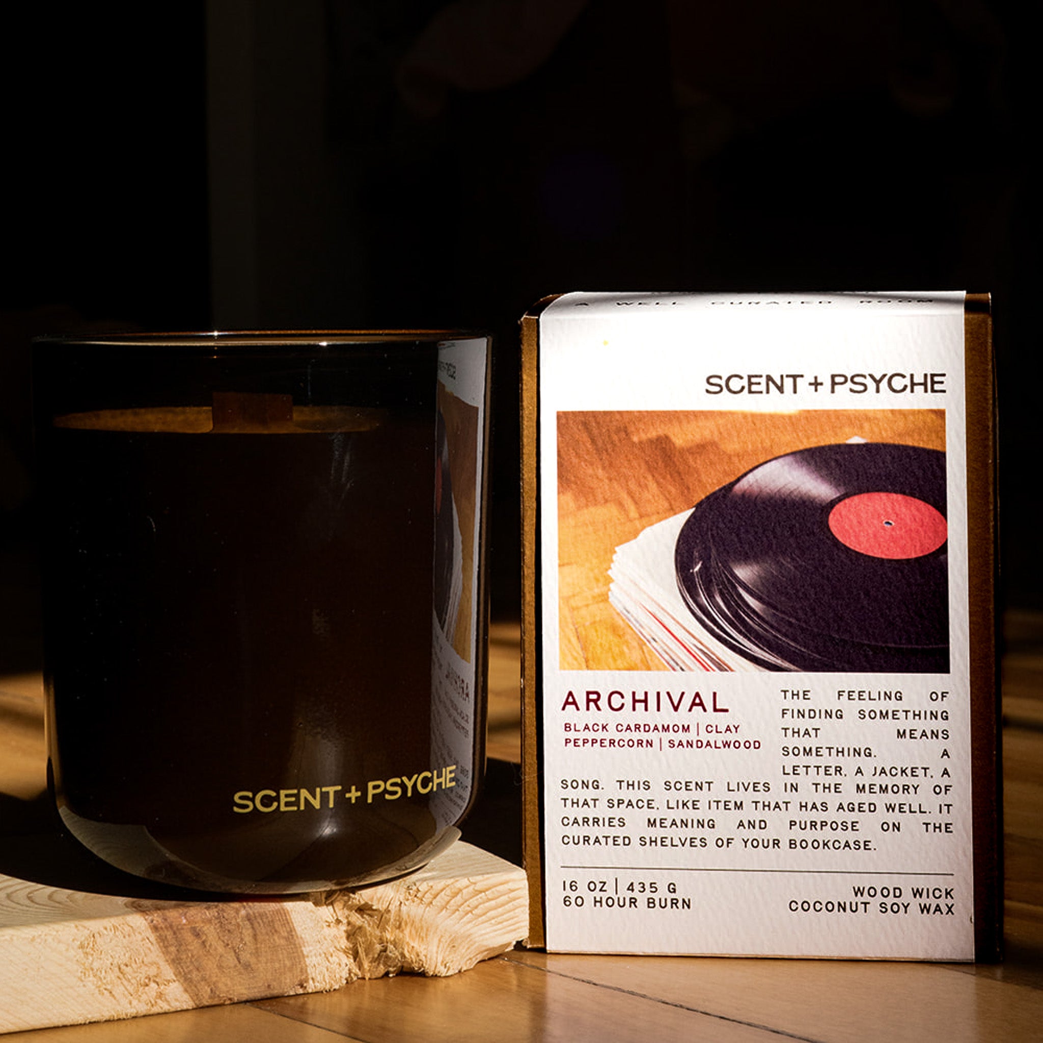 Archival Wood Wick Candle