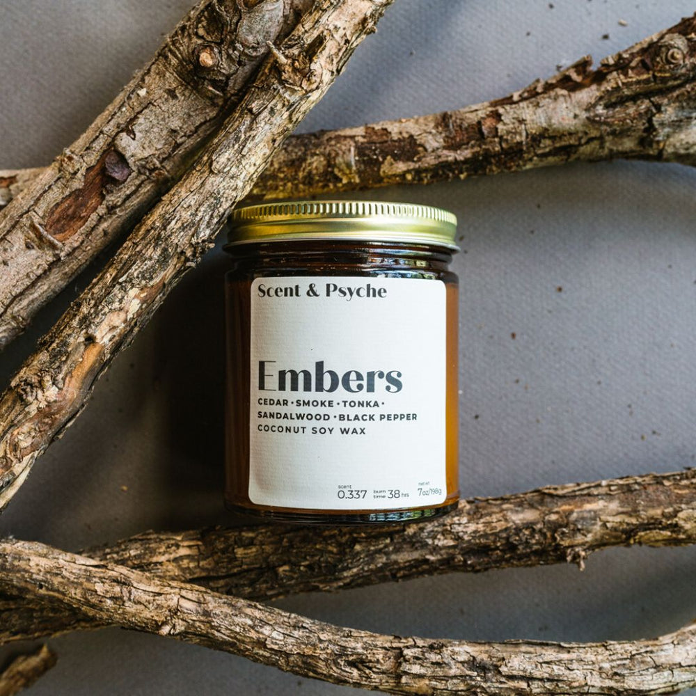 
                  
                    Embers Scented Candle   - 7oz Amber Jar
                  
                