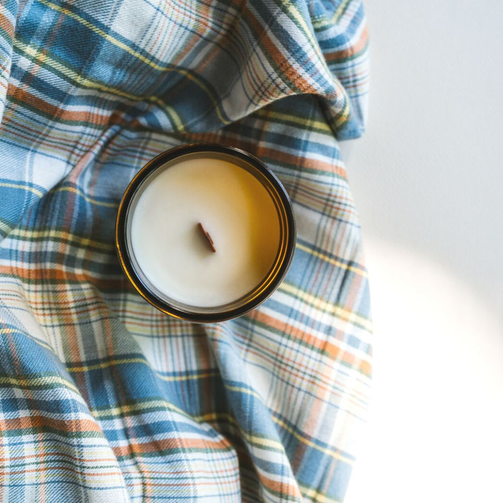 
                  
                    Flannel Scented Candle  - 12oz Amber Jar
                  
                
