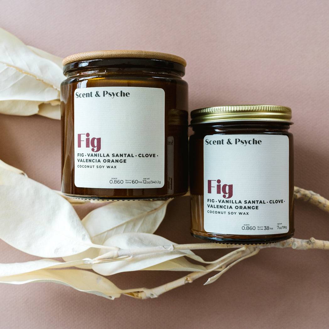 Fig Wood Wick Scented Candle