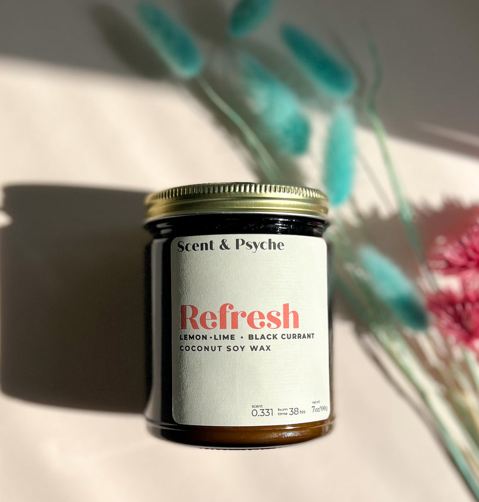 
                  
                    Refresh Scented Candle - 7oz Amber Jar
                  
                