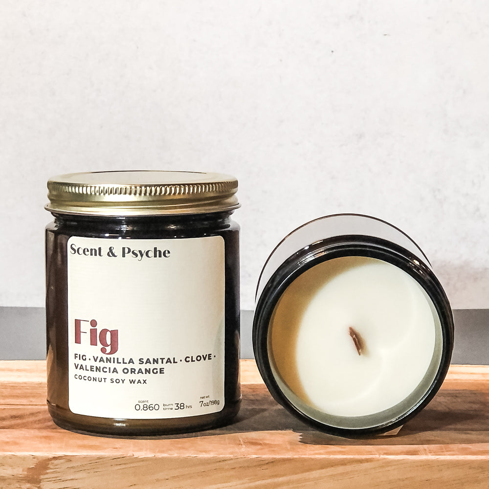 
                  
                    Fig Scented Candle - 7oz Amber Jar
                  
                